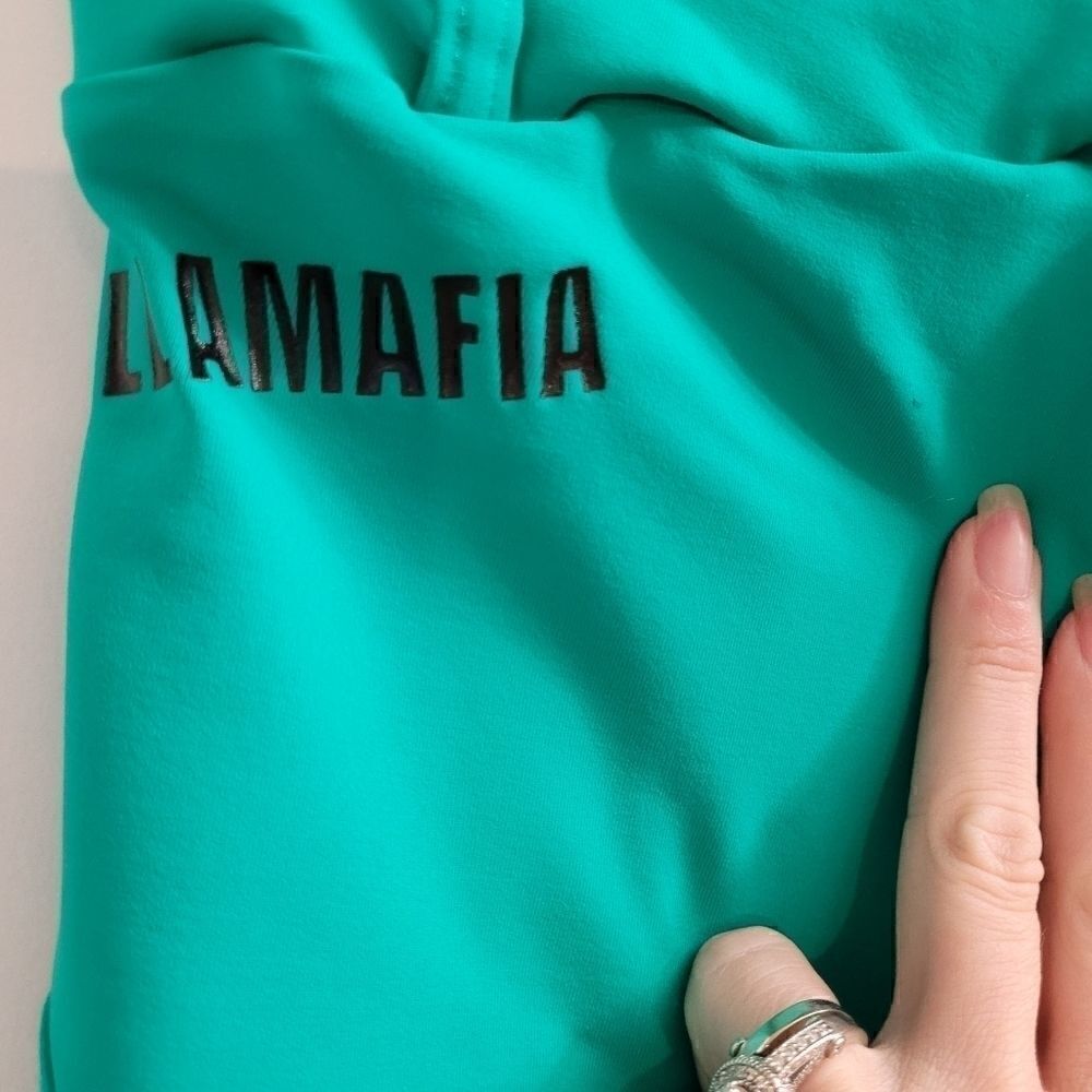 La Bella mafia green leggings - Picture 4 of 5